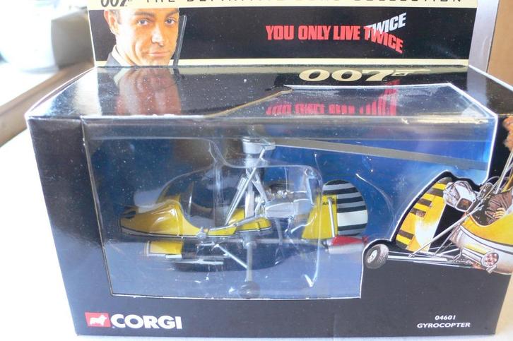 gyrocopter -you only live twice 007 -corgi #04601, Hobby en Vrije tijd, Modelauto's | Overige schalen, Nieuw, Auto, Verzenden