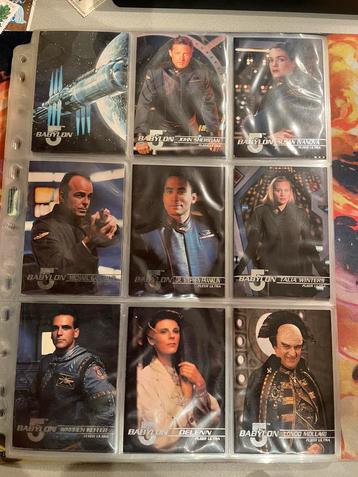 BABYLON 5 Trading Cards (set 120 kaarten) 1995 beschikbaar voor biedingen