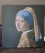 Meisje met de parel  Canvas sober, Ophalen, Zo goed als nieuw, Schilderij, 75 tot 100 cm
