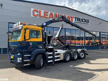 MAN TGS 35.440 8x4 HMF 16 Tonmeter Z-kraan (bj 2012) beschikbaar voor biedingen