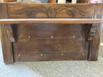 Te koop: Mooie houten kapstok met hoedenplank, Huis en Inrichting, Woonaccessoires | Kapstokken, Gebruikt, Minder dan 100 cm, Hout