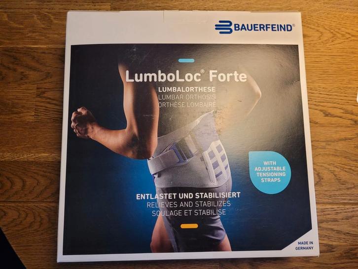 Bauerfeind Lumboloc Forte rugbrace maat 3, Diversen, Braces, Zo goed als nieuw, Ophalen