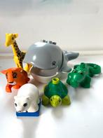 Lego Duplo - Set met 6 Dierentuin Dieren, Ophalen of Verzenden, Gebruikt, Duplo
