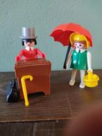 Playmobil retro bankier (3345) en dame met parasol (3346), Ophalen, Gebruikt, Los playmobil