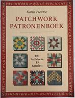 Patchwork patronenboek. Karin Pieterse, Boeken, Ophalen of Verzenden, Gelezen