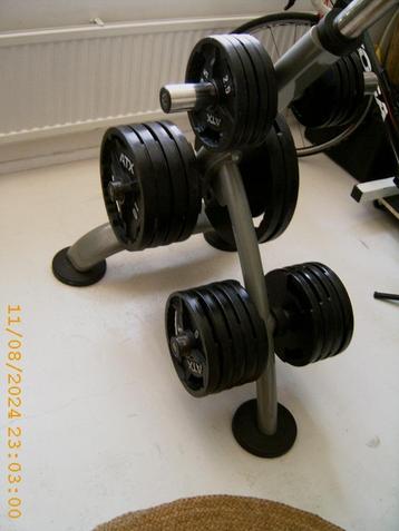 ATX Olympische 50mm Halter schijven Gietijzer 95 Kg beschikbaar voor biedingen