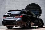 BMW 3-serie Touring 330e M-sport, adaptieve cruise, camera,, Gebruikt, 4 cilinders, Zwart, Plug-in hybride