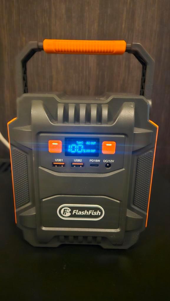 Flashfish A201 Draagbaar Energiestation 200W., Telecommunicatie, Powerbanks, Nieuw, Ophalen of Verzenden