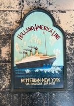 Holland America Line Reclamebord 90 x 60 cm, Antiek en Kunst, Ophalen