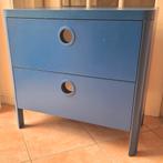 Ikea ladekast blauw, Ophalen, Gebruikt