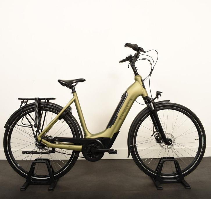 Sparta C-Grid Ultra Belt 500Wh Dames Groen mat 51cm 2022, Fietsen en Brommers, Elektrische fietsen, Gebruikt, Sparta, 51 tot 55 cm