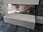 Badmeubel 160cm met Led  + spiegel Nieuw showroom model, Ophalen, Nieuw