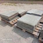 30 m2. 80x80x3, Chinees hardsteen terrastegels, geborsteld, Ophalen, Gebruikt, Terrastegels, Natuursteen