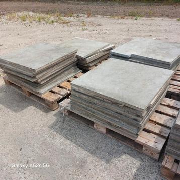 30 m2. 80x80x3, Chinees hardsteen terrastegels, geborsteld  beschikbaar voor biedingen