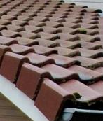 Kantpan. Gevelpan. Uni modulair, Doe-het-zelf en Verbouw, Dakpannen en Dakbedekking, Ophalen, Steen of Klei, Zwart, 15 m² of meer