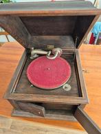Oude Antieke platenspeler, Antiek en Kunst, Ophalen