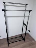 Verstelbaar kledingrek, Kleding | Dames, Kledingrekken, Ophalen, Met wielen, Gebruikt