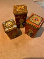 3 Vintage Droste Cacao Blikjes, Ophalen of Verzenden