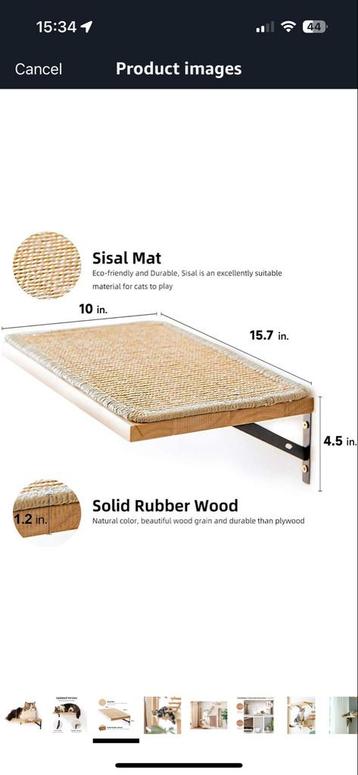 FUKUMARU Kat speel platform sisal beschikbaar voor biedingen