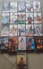 verzameling JAMES BOND 007 vhs videobanden 21 stuks, Cd's en Dvd's, VHS | Film, Actie en Avontuur, Vanaf 12 jaar, Verzenden