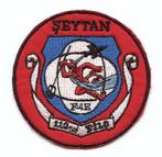 Turkse luchtmacht patch 112 Filo F-4E Phantom Eskisehir, Verzamelen, Ophalen of Verzenden, Luchtmacht, Overige gebieden, Embleem of Badge