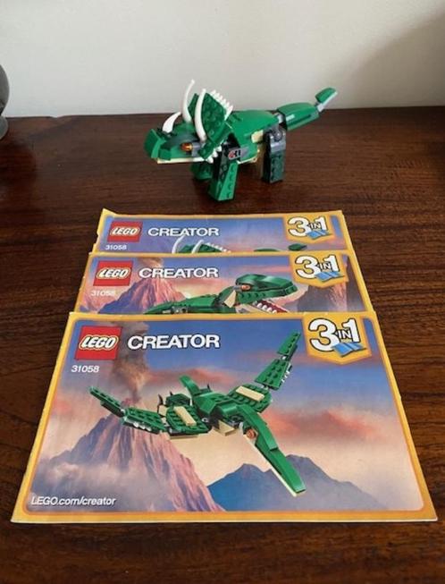 LEGO Creator Machtige Dinosaurussen - 31058, Kinderen en Baby's, Speelgoed | Duplo en Lego, Zo goed als nieuw, Lego, Complete set