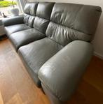3 zits leren bankstel electrische, Ophalen, Zo goed als nieuw, Leer, Buitenkant zit, electrisch