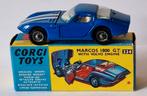Corgi Toys 324 Marcos 1800 GT (Blauw!), Hobby en Vrije tijd, Modelauto's | 1:43, Verzenden, Zo goed als nieuw, Auto, Corgi
