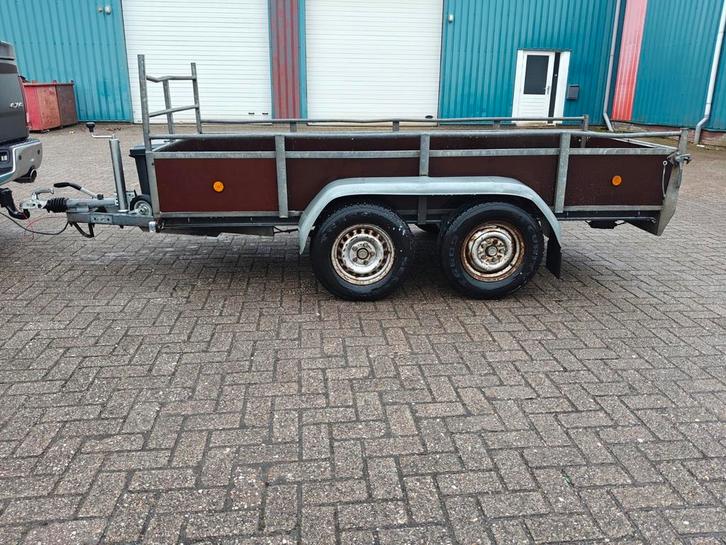 Hapert tandemasser 3x1.30, Auto diversen, Aanhangers en Bagagewagens, Ophalen