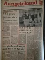PTT in beeld en geluid. Boek met langspeelplaat, Ophalen, 20e eeuw of later, Zo goed als nieuw