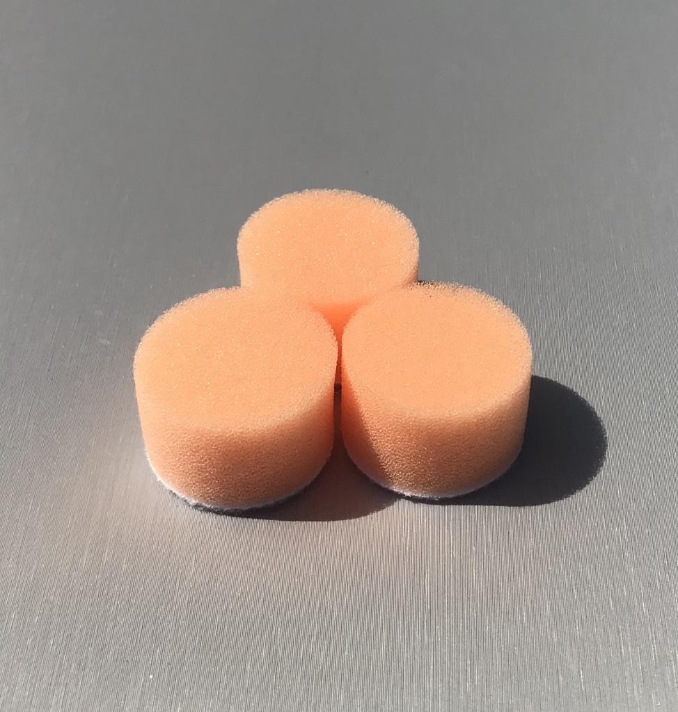 Nieuw : Foam pad Oranje Cutting Polishing Pad 1"' Ø 25MM, Auto diversen, Onderhoudsmiddelen, Verzenden
