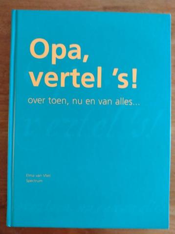 Te koop: herinneringsboek “Opa vertel eens”