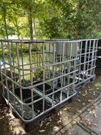 IBC Container 2 stuks, Doe-het-zelf en Verbouw, Kratten en Dozen, Ophalen, Gebruikt, 100 cm of meer, 60 cm of meer