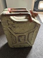 Antieke leger jerrycan 20 liter, Ophalen of Verzenden, Gebruikt