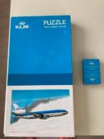 KLM PUZZLE DOUGLAS DC10 en PAKJE SPEELKAARTEN, Ophalen of Verzenden, Gebruikt, Overige typen