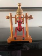 Vintage Houten Tuimelaar 12 cm, Antiek en Kunst, Ophalen of Verzenden