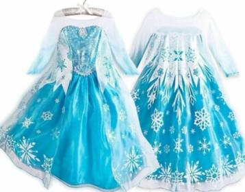 SUPER SALE Frozen Elsa Jurk sneeuwvlokken div maten beschikbaar voor biedingen