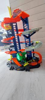 Hot Wheels City Ultimate Garage, Ophalen, Racebaan, Zo goed als nieuw, Hot Wheels