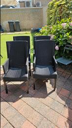 4x Origineel Loom Furniture Tuinstoelen – Authentiek, Ophalen, Zo goed als nieuw
