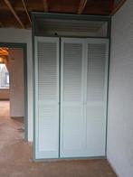 Massief houten kast – op maat gemaakt (2 stuks), Ophalen, Hout, Binnendeur, 200 tot 215 cm