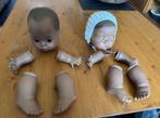 Vintage Babypoppen Hoofden & Ledematen, Antiek en Kunst, Ophalen of Verzenden