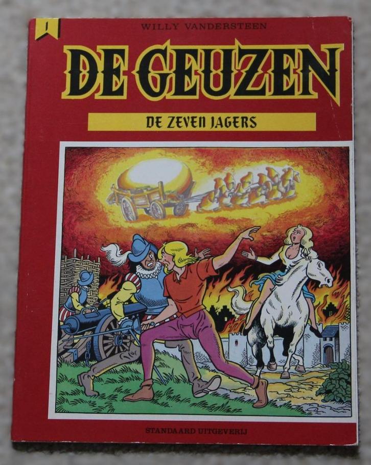 De GEUZEN | Willy Vandersteen | nr.1 De Zeven Jagers, Boeken, Stripboeken, Gelezen, Eén stripboek, Ophalen of Verzenden