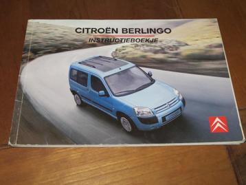 Instructieboek Citroen Berlingo Multispace Combi 2006 beschikbaar voor biedingen