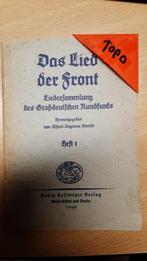 Das Lied der Front- Duitsland 1941, Verzamelen, Militaria | Tweede Wereldoorlog, Verzenden, Landmacht, Duitsland, Boek of Tijdschrift