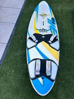 JP Allride 106L Windsurfboard - Gerepareerd, Watersport en Boten, Windsurfen, Ophalen, 250 tot 300 cm, Gebruikt, Met vin(nen)