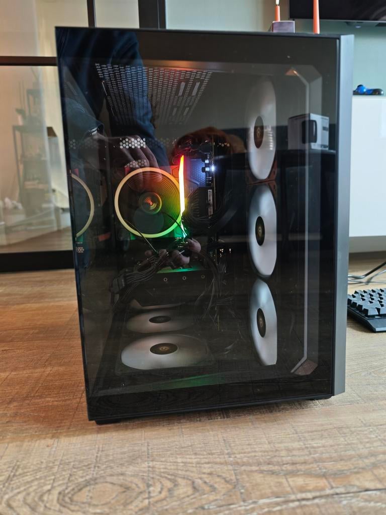 Game PC AMD Ryzen 7 9700X - RTX 4070 Super, Computers en Software, Desktop Pc's, Ophalen, Zo goed als nieuw, Gaming, SSD