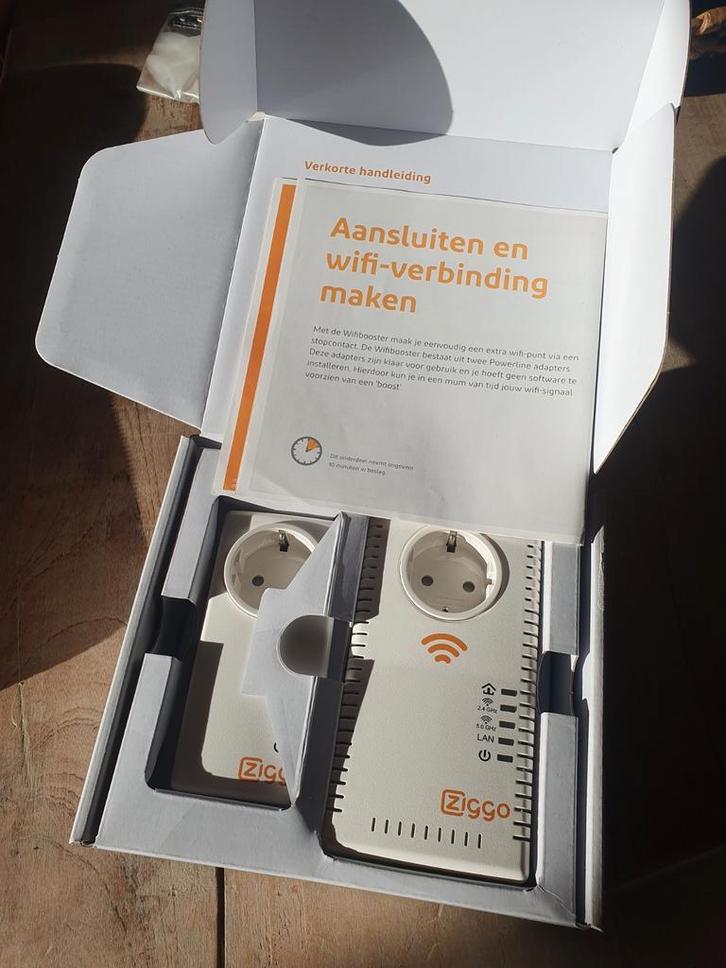 Ziggo Wifi Booster - Versterk je wifi signaal!, Computers en Software, WiFi-versterkers, Zo goed als nieuw, Ophalen of Verzenden