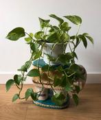 Keramieken olifant plantenstandaard bijzettafel Boho, Ophalen of Verzenden