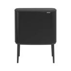 Brabantia Bo Touch Bin 36 liter Matt Black mat zwart nieuw, Ophalen, Kunststof, 50 tot 75 cm, Nieuw