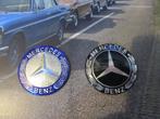 Mercedes-Benz  vignet rond 29 mm. Aluminium/zelfklevend, Ophalen of Verzenden